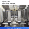 ZONESUN ZS-WB02A Industrial Air Water Bottle Washing Machine for Glass Plastic Bottles