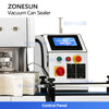 ZONESUN ZS-AFK200 Automatic Negative Pressure Vacuum Sealing Machine Can Vacuum Seamer