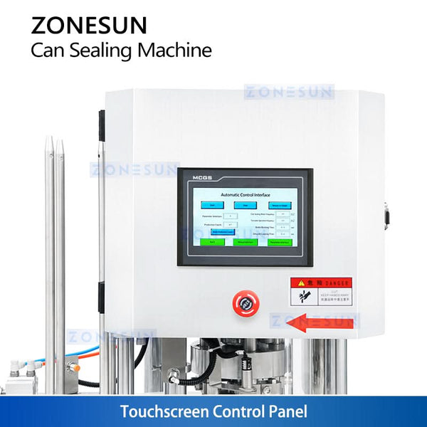 ZONESUN ZS-AFK300 ZS-AFK300 Automatic Can Sealing Machine for Airtight Closures