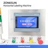 ZONESUN ZS-TBRH200 Automatic Ampoule & Vial Labeling Machine | Vertical to Horizontal Round Bottle Labeler 300 pcs/min
