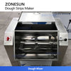ZONESUN ZS-DSPL1 Fried Dough Snacks Production Line Small Scale Chin Chin Crouton Making Machine Mixer Fryer Seasoning Machine