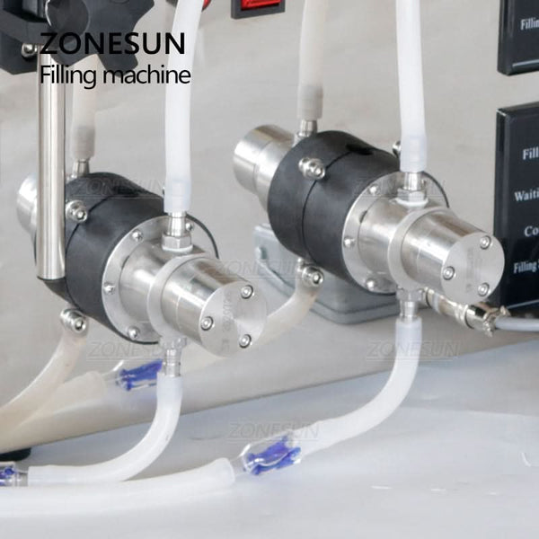 ZONESUN ZS-YG2 Semi Automatic Magnetic Pump Liquid Filling Machine
