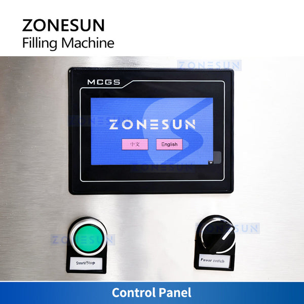 ZONESUN ZS-KL02S Automatic Volumetric Cup Measuring Granule Salt Beans Filling Machine