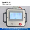 ZONESUN ZS-VTRP1A 50-1500ml Servo Motor Rotor Pump Paste Viscous Liquid Filling Machine（SPECIAL OFFER）