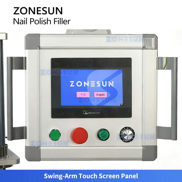 ZONESUN ZS-AFC49 Automatic Nail Polish Filling and Capping Machine Monblock Packaging Machine