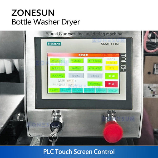 ZONESUN ZS-WB17 Automatic Bottle Rinsing and Drying Machine Integrated Cleaning Solution