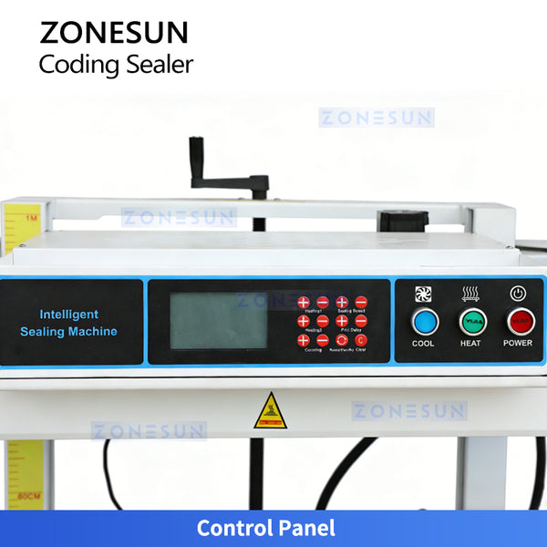 Zonesun ZS-LWCSM2 Vertical and Horizontal Continuous Bag Sealing Machine