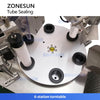 ZONESUN ZS-FS005U Semi-Automatic Ultrasonic Tube Sealing Machine Plastic Tube Sealer