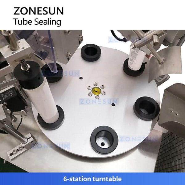 ZONESUN ZS-FS005U Semi-Automatic Ultrasonic Tube Sealing Machine Plastic Tube Sealer