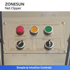 ZONESUN ZS-50DS Manual Net Clipping Machine Food Baler