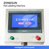 ZONESUN ZS-TB161PO Real-time Print and Apply Labeling Machine Automatic Label Printer Applicator for Packaging Lines