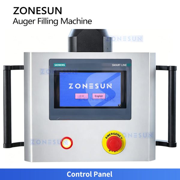 ZONESUN ZS-FM5D Automatic Dual Head Auger Powder Filling Machine for Protein Powder Spices