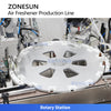 ZONESUN ZS-AFCL11 Car Fragrance Bottling Cartoning Line Automated End-to-End Packaging Solution