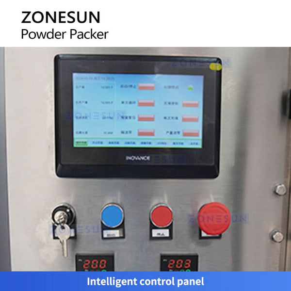 ZONESUN ZS-FSFM2 Double-Lane Ultrasonic Powder Packing Machine