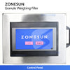 ZONESUN ZS-HG200 Dual-Hopper Large Capacity Granule Weighing Filling Machine for Bulk Products
