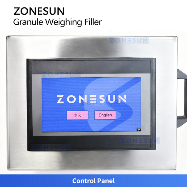ZONESUN ZS-HG200 Dual-Hopper Large Capacity Granule Weighing Filling Machine for Bulk Products
