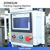 ZONESUN ZS-VTXG3 Automatic Double-Head Tracking Capping Machine for Lotion Pumps Trigger Sprays