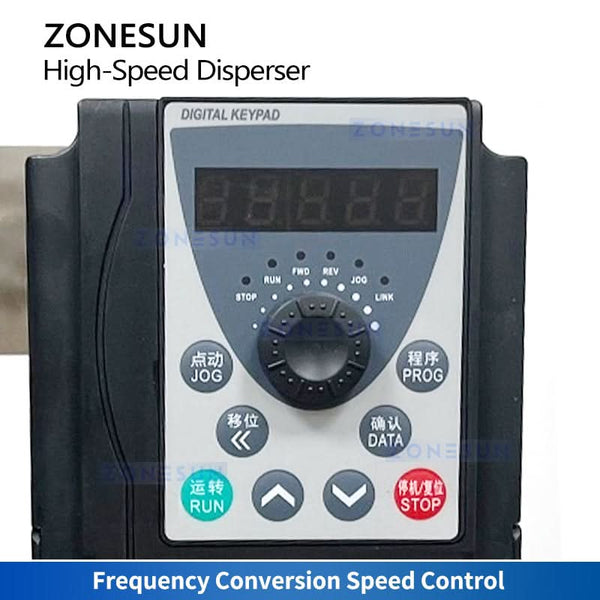 ZONESUN ZS-MX1100 High Speed Dispersing Homogenizing Machine for Paint Inks