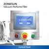 ZONESUN ZS-YTZL4A 4 Heads Vacuum Liquid Filling Machine Enolmatic Gravity Bottle Filler
