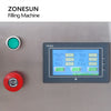Zonesun ZS-VTRP1 Automatic Gear Pump Paste Filling Machine with Rotary Table for High Viscosity Liquids