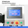 ZONESUN ZS-AFC52 4-in-1 Liquid Filler with Inner Stopper Pressing and Screw Capper for Essential Oil