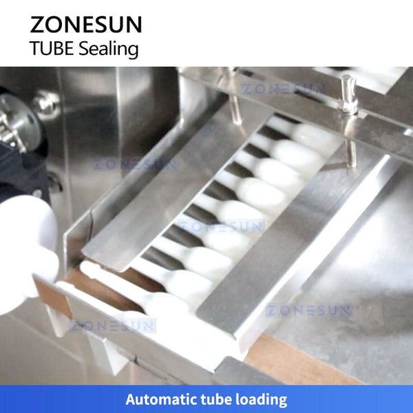 Zonesun ZS-TFS6 Linear Ultrasonic Soft Tube Filling and Sealing Machine