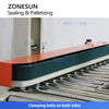 ZONESUN ZS-FXMD2 Carton Sealer and Palletizer Integrated Line End-of-Line Packaging Solution
