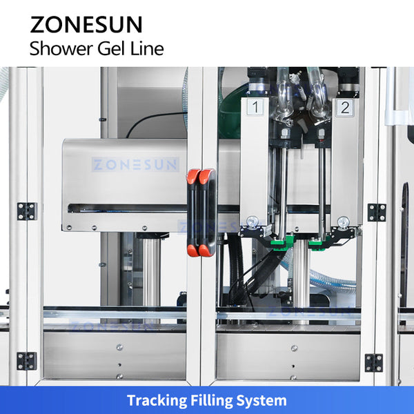 ZONESUN ZS-FAL180X20 Automatic Shampoo Lotion Liquid Filling Production Line