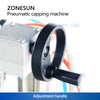 Zonesun ZS-YG25Q Pneumatic Aerosol Can Crimping Machine