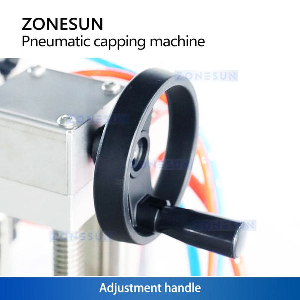 Zonesun ZS-YG25Q Pneumatic Aerosol Can Crimping Machine
