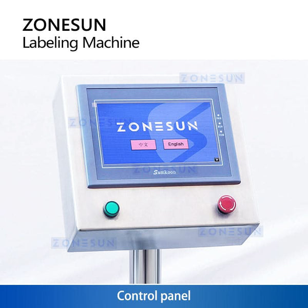 ZONESUN ZS-TB716Z Automatic Flat Surface Top & Bottom Labeling Machine