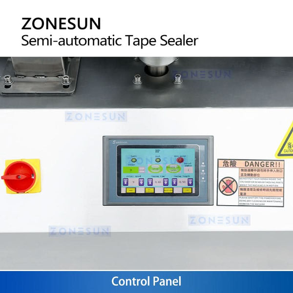 ZONESUN ZS-FH020 Semi-automatic Tape Sealing Machine for Boxes