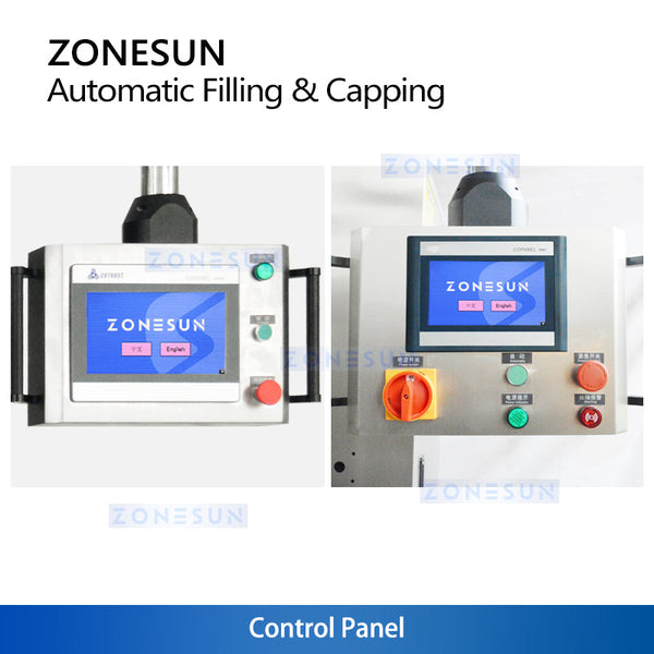 ZONESUN ZS-AFC24VT High-Speed Tracking Filling and Capping Production Line Continuous Packaging System