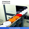 ZONESUN ZS-SWP3 Automatic Bottle and Jar Screen Printing Machine for Logos & Designs