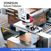 ZONESUN ZS-CSPM8 Robotic Palletizer for Corrugated Boxes Cardboard Box Robotic Palletizing Machine