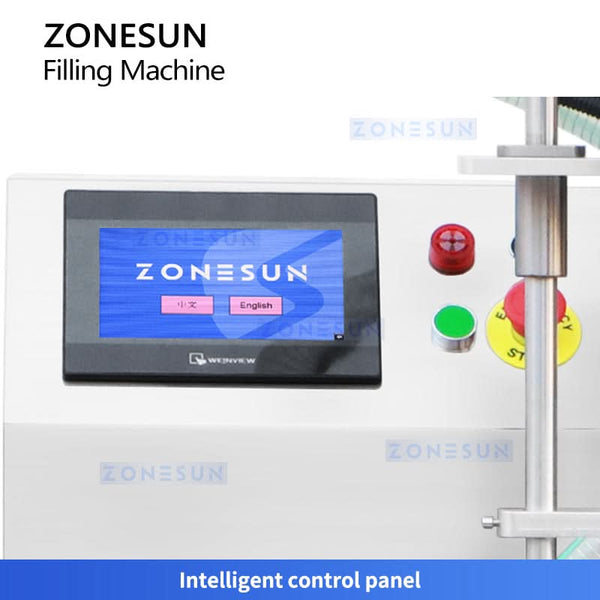 ZONESUN ZS-DTGT800U2 Automatic Rotor Lobe Pump Paste Filling Machine