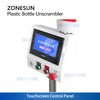 ZONESUN ZS-LP250S Robotic Bottle Unscrambler with Fiber-Optic Detection Robot Pick and Place System for Plastic Bottles