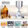 ZONEPACK Pneumatic A02 NEW Ручная разливочная машина (5 ~ 50 мл) для машины для розлива крема, шампуня, косметической жидкости 