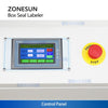 ZONESUN ZS-FKC4650 Automatic Carton Sealer & Labeling Machine