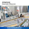 ZONESUN ZS-FAL180V16 Automatic Spray Bottle Filling Capping Machine Line | Industrial Filler
