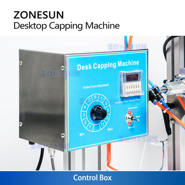 ZONESUN ZS-XG6100 Desktop Capping Machine for Pump & Spray Caps