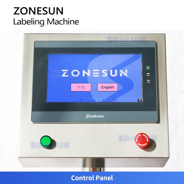 ZONESUN ZS-TB831F Food Box 4 Sides Wrap Around Tamper-Evident Labeling Machine Security Labels Applicator