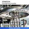 ZONESUN ZS-LTR500 Tilting Vacuum Homogenizing Mixer for Cosmetic Pharmaceutical Manufacturing