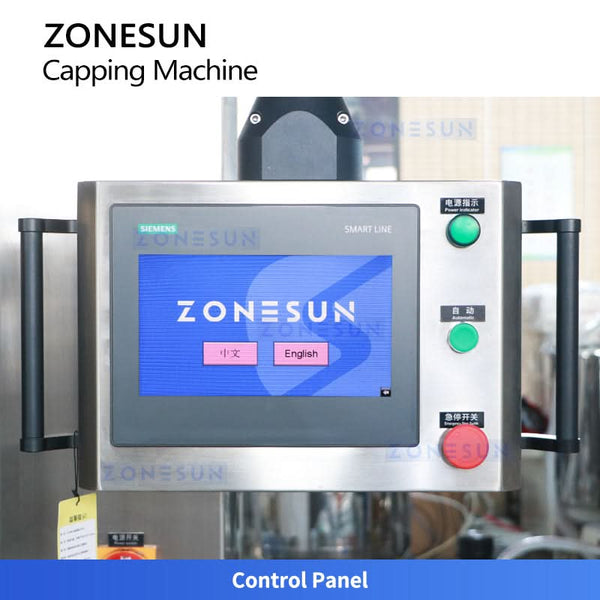 ZONESUN ZS-VTXG1 Automatic Cap Tracking Capping Machine