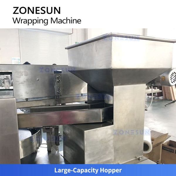 ZONESUN ZS-TCQ2 Chocolate Ball Foil Wrapping Machine Automatic Candy Foil Packaging