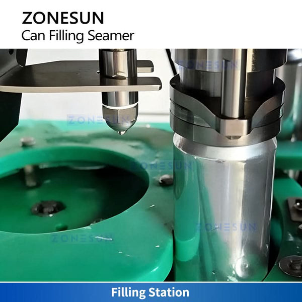 ZONESUN ZS-TRP1 Integrated 4-in-1 Rinsing Filling Capping System for Microbreweries
