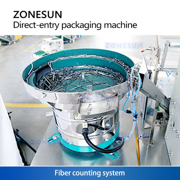 ZONESUN ZS-JSBZ2 Screw Hardware Accessories Pouch Packing Machine Filling Sealing Equipment