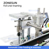 ZONESUN ZS-RG001 Benchtop Automatic Aluminum Foil Liner Inserting Machine for Bottle Cap Lining
