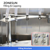ZONESUN ZS-AFC50 Automatic Essential Oil Monoblock Liquid Filling and Capping Machine