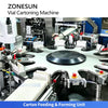 ZONESUN ZS-MSZH10 Automatic Vial Cartoning Machine for Pharmaceutical Glass Vials Packaging Box Sealing